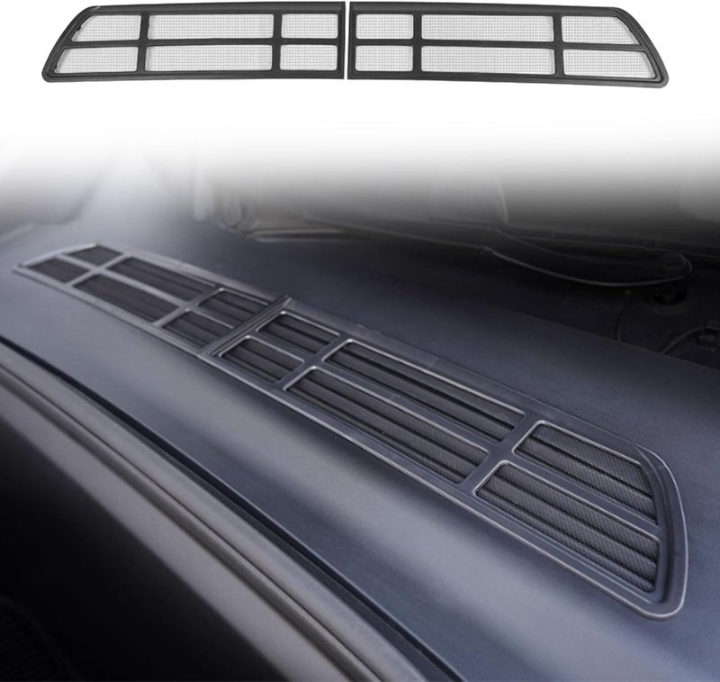 Arcoche Air Intake Protective Cover for Tesla Model Y 2020 2021 2022 2023 2024 2025 (NO- Juniper) Air Vent Cover Air Intake Vent Grille Cover (black) for tesla Model y Air Intake accessories - Image 1